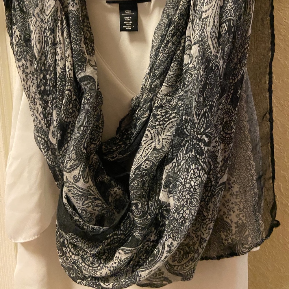 Paisley Print, Lightweight Scarf
